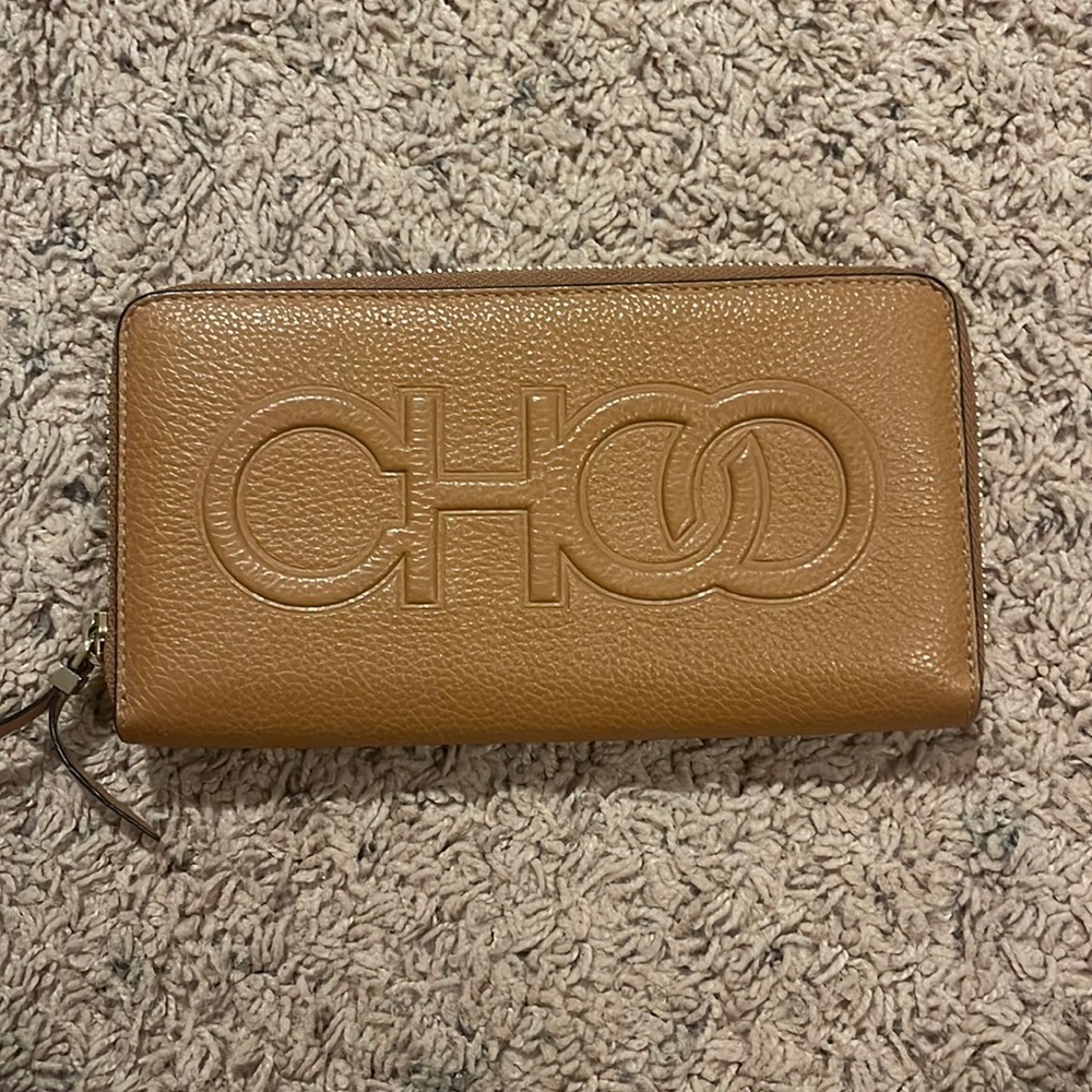 Jimmy choo zipper wallet